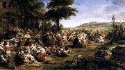 Peter Paul Rubens The Village Fete Spain oil painting artist